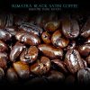 sumatra black satin coffee smooth dark roast beans