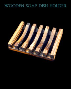 Wooden Soap Bar Holder, Perfect For Herbal Soaps